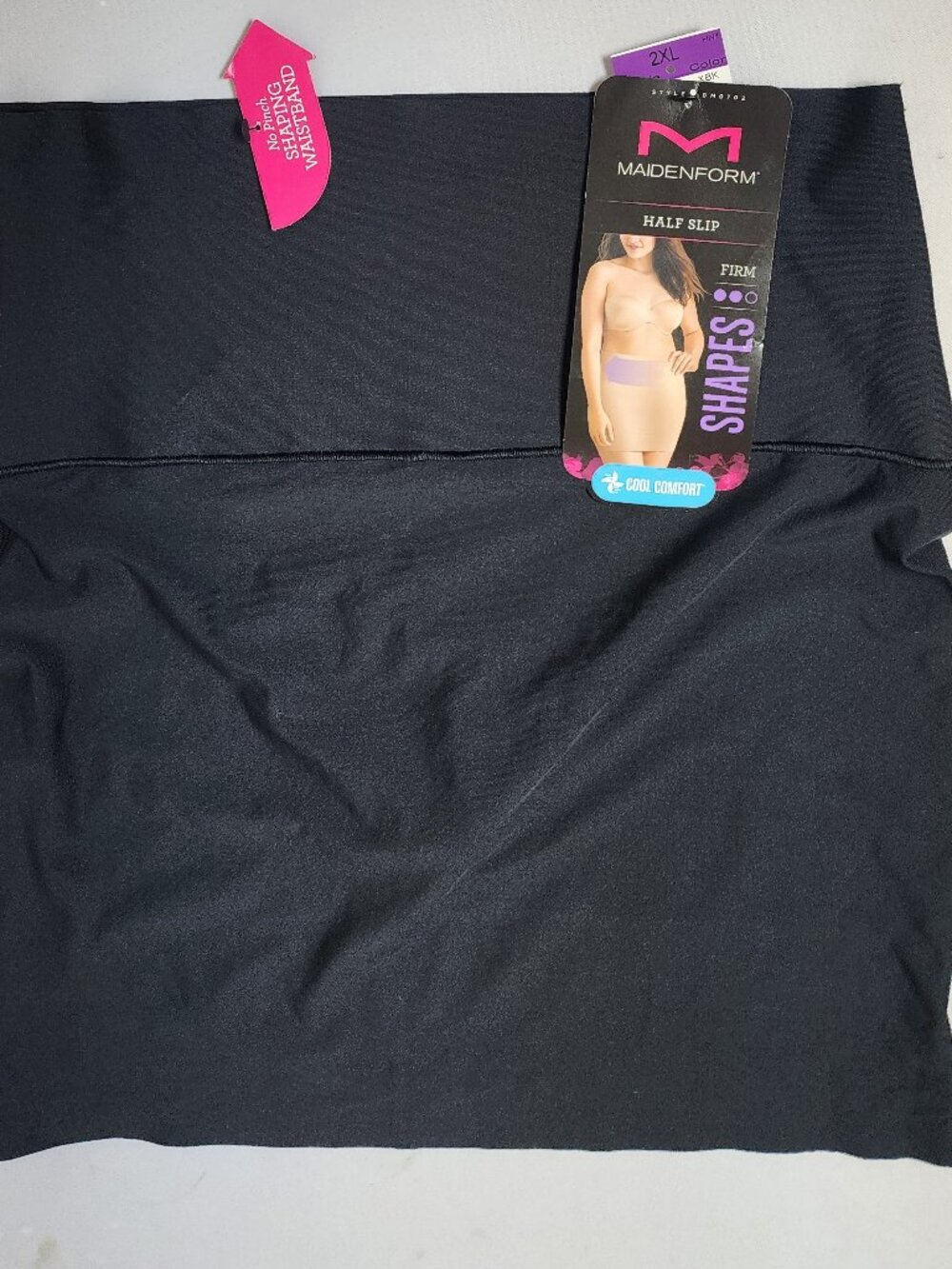 Maidenform Women's Tame Your Tummy Shapewear - Black - Large